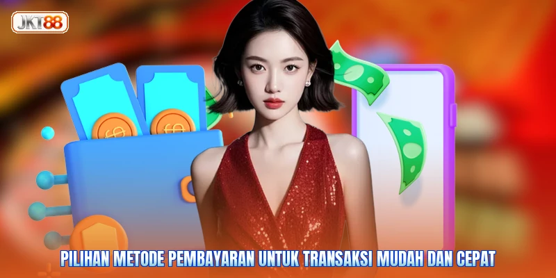 Pilihan metode pembayaran untuk transaksi mudah dan cepat