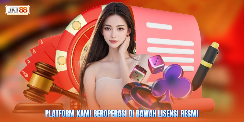 Platform kami beroperasi di bawah lisensi resmi