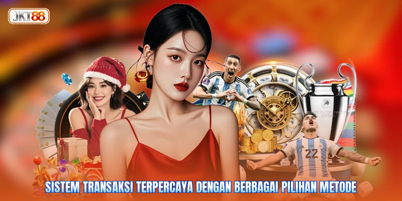 Sistem transaksi terpercaya dengan berbagai pilihan metode